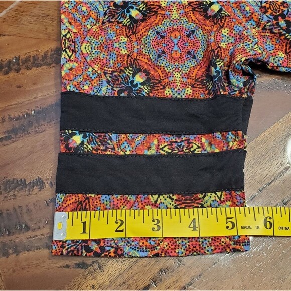 LuLaRoe Julia Simply Comfortable Bodycon Floral Colorful Dress Size L - Picture 5 of 12